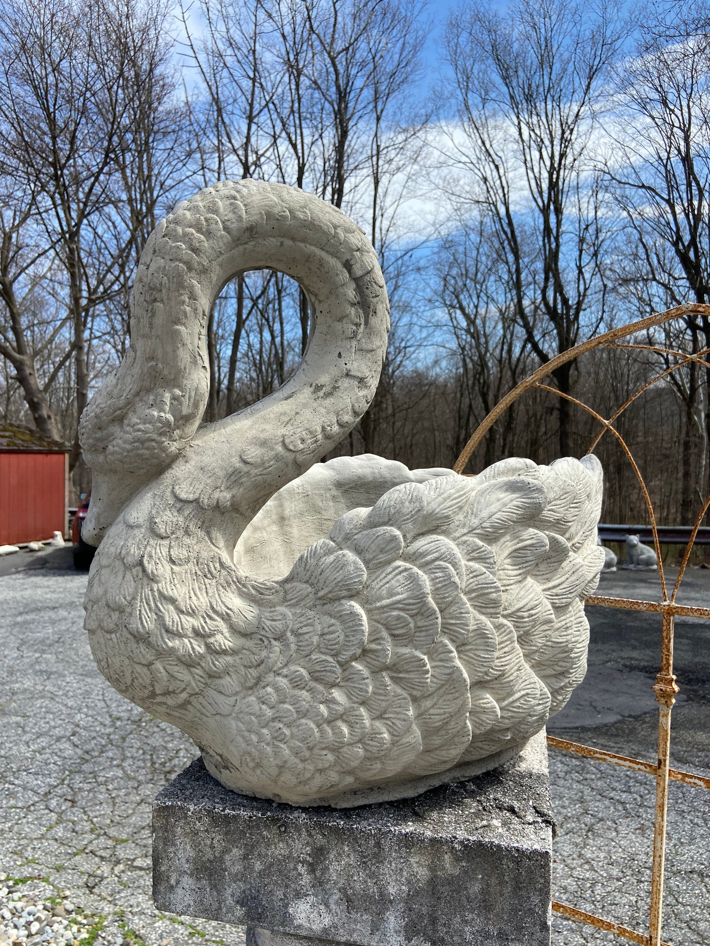 Medium Swan Planter