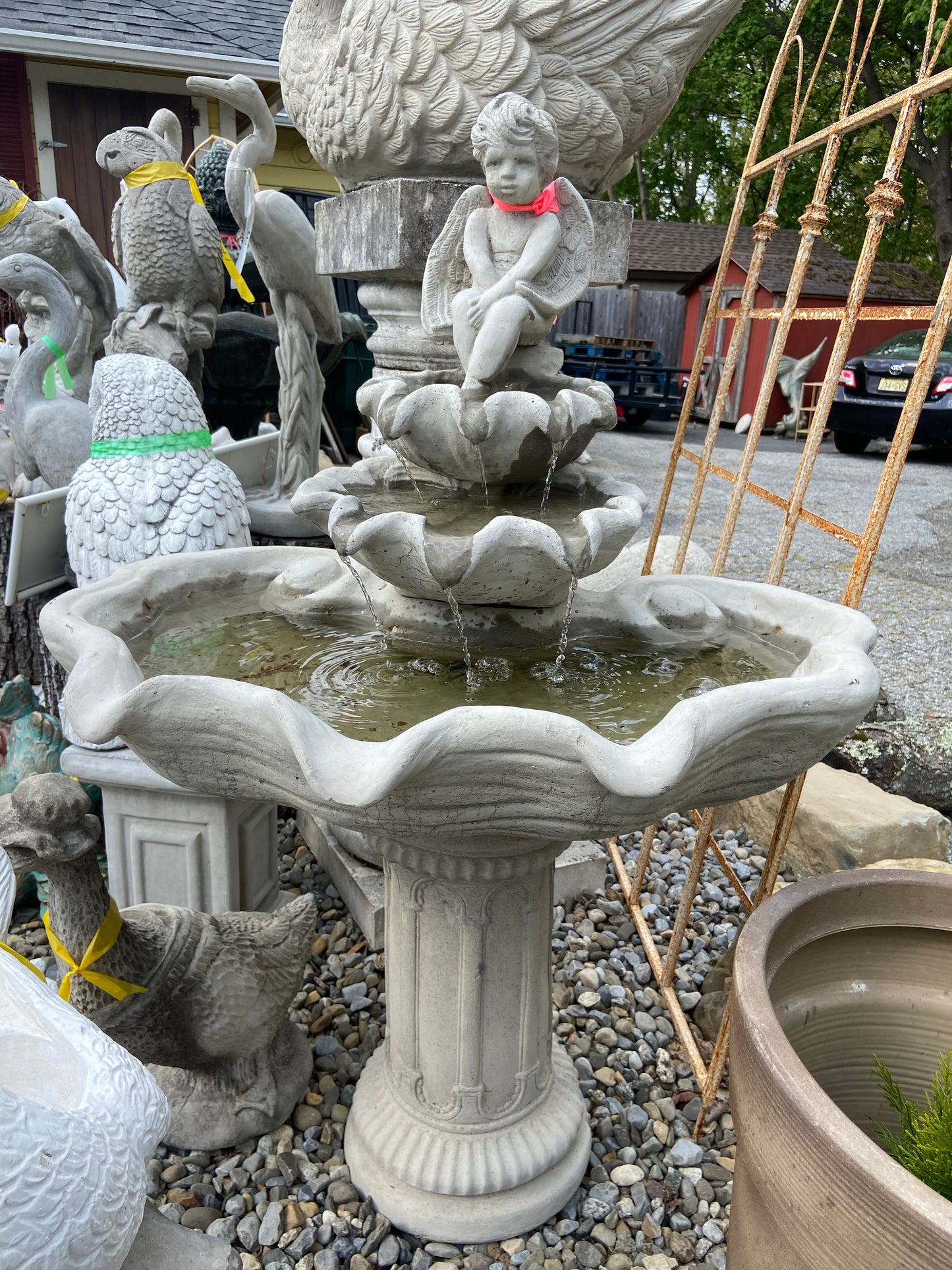 3 Tier Angel Fountain