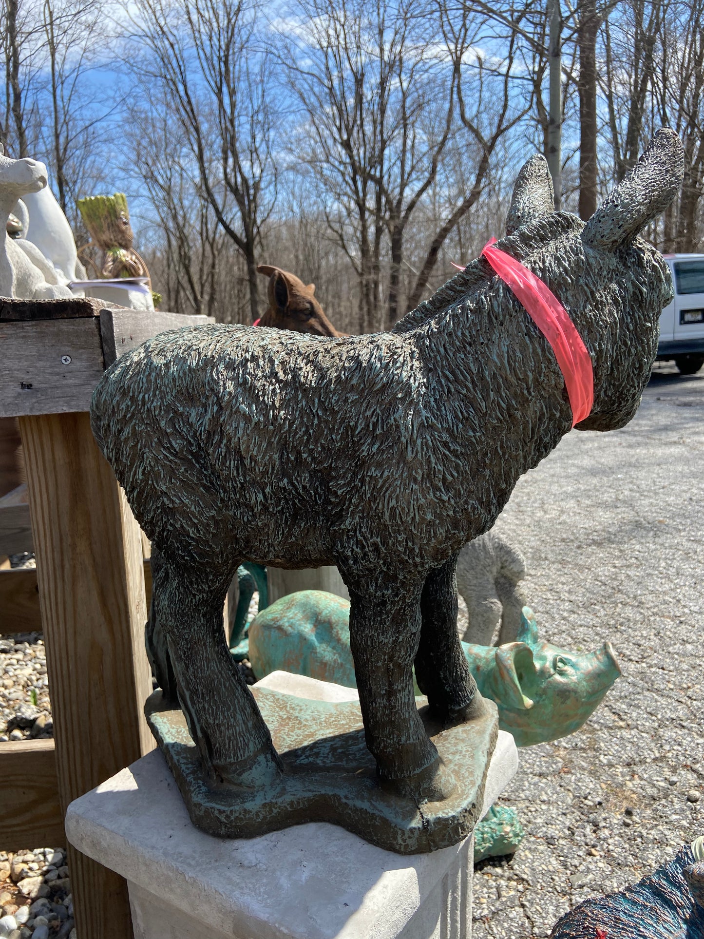 Standing Baby Donkey