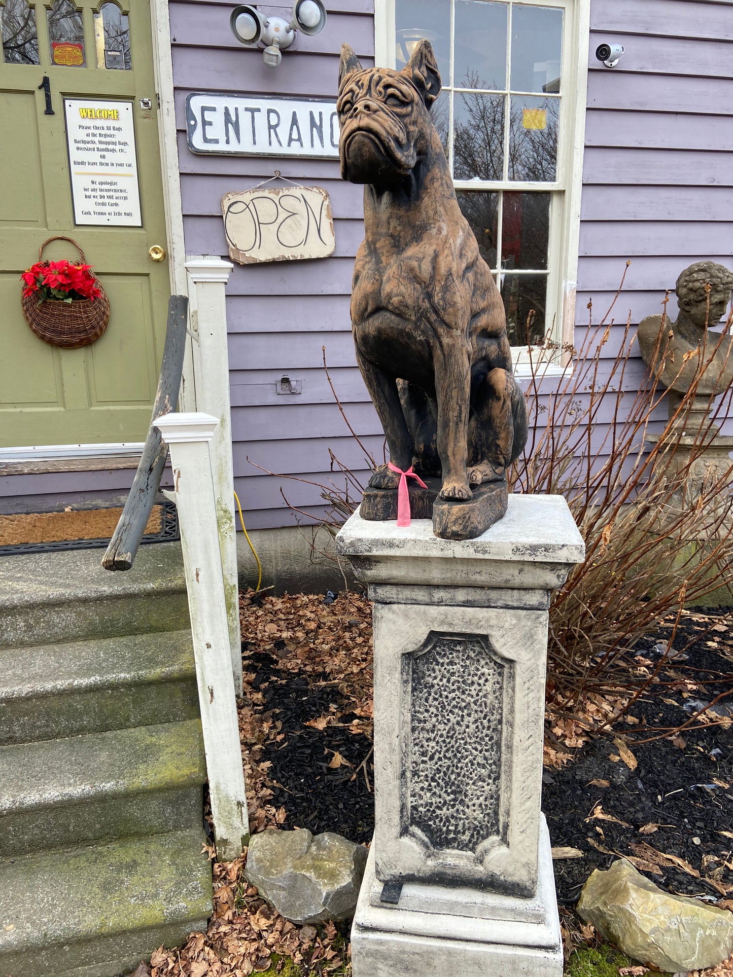 Boxer Dog Statue