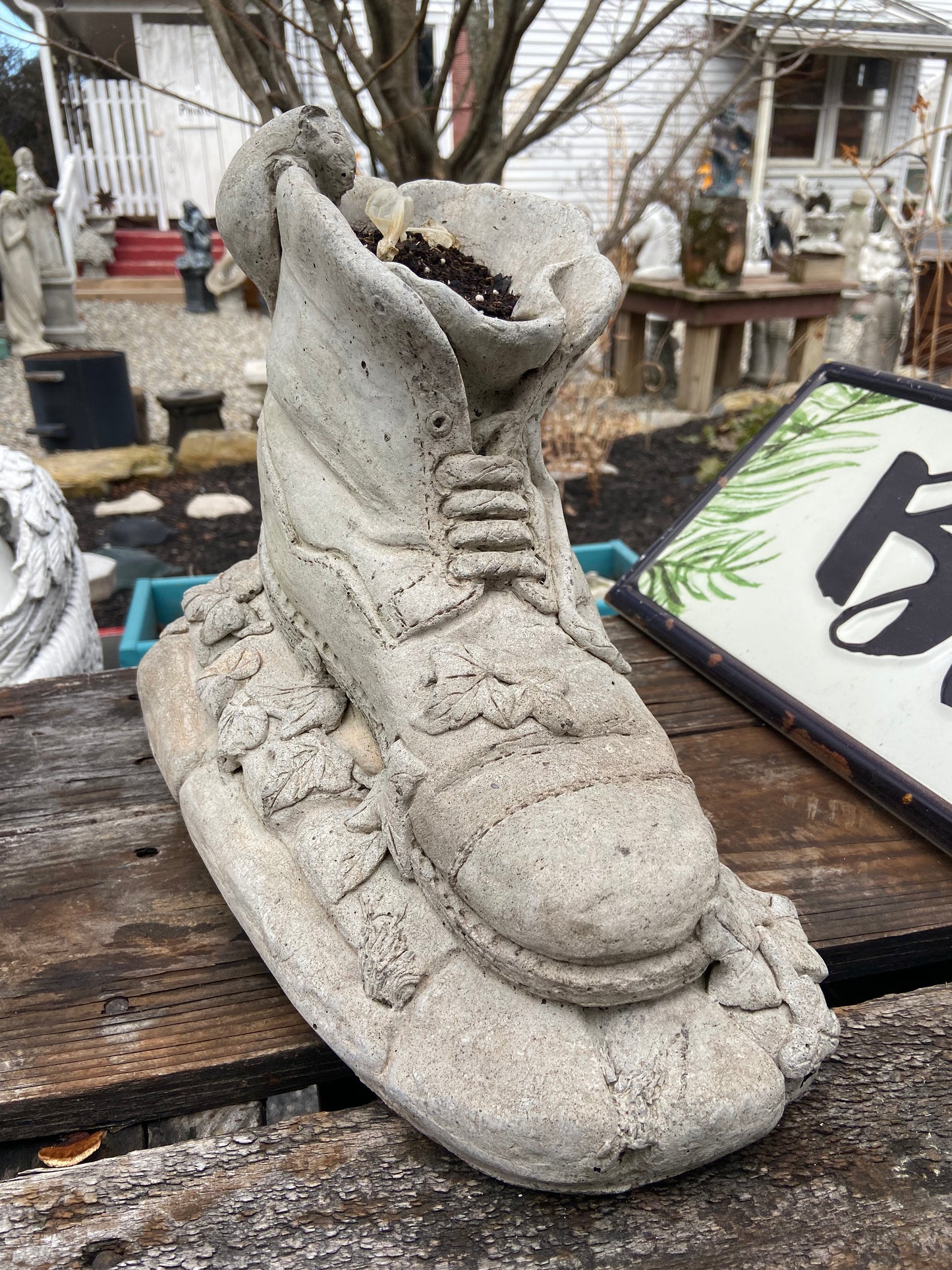 Old Boot Planter