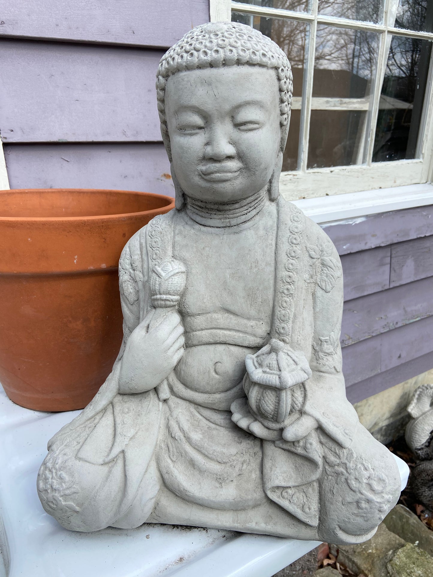 Large Meditating Buddah