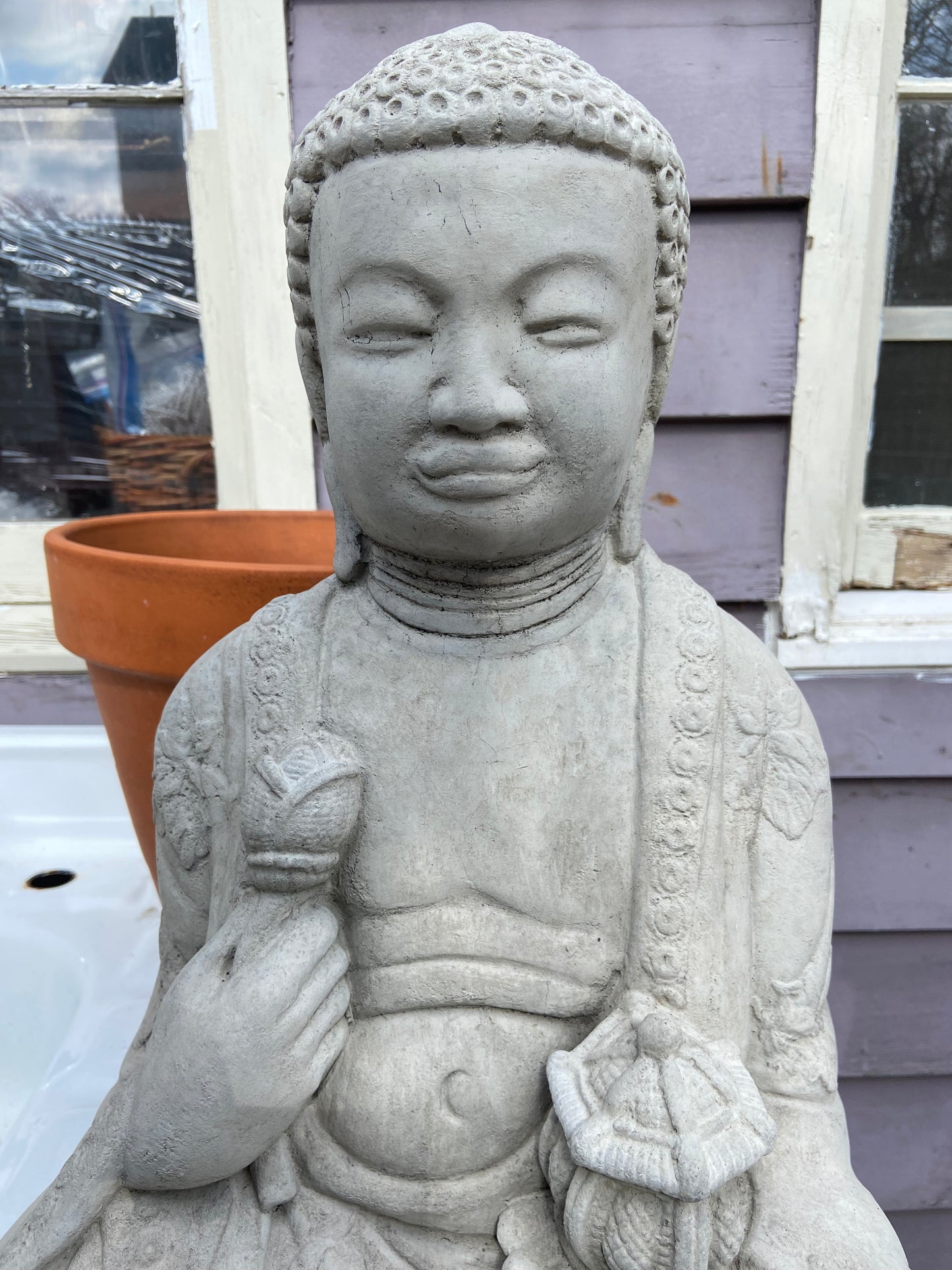 Large Meditating Buddah