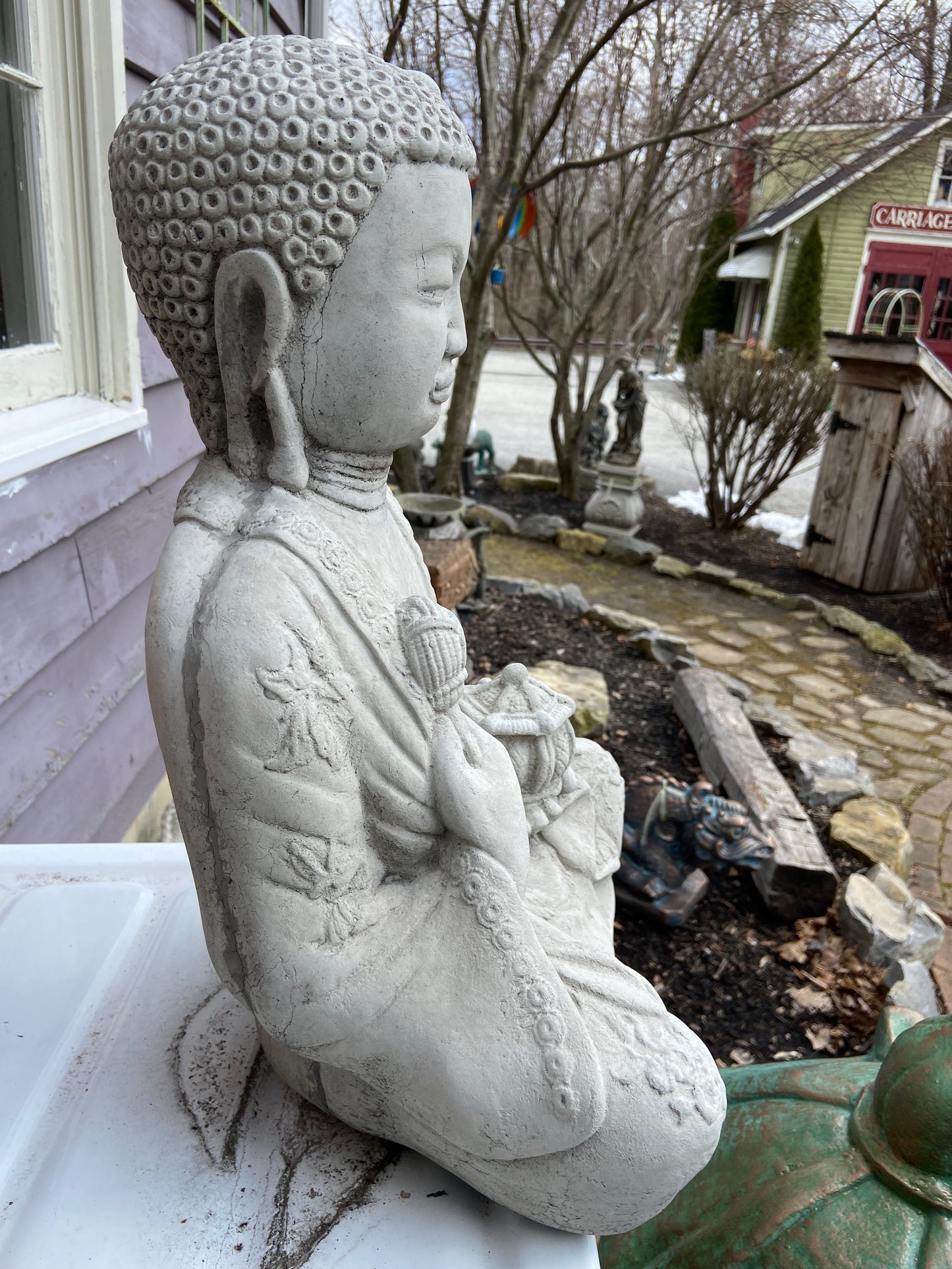 Large Meditating Buddah