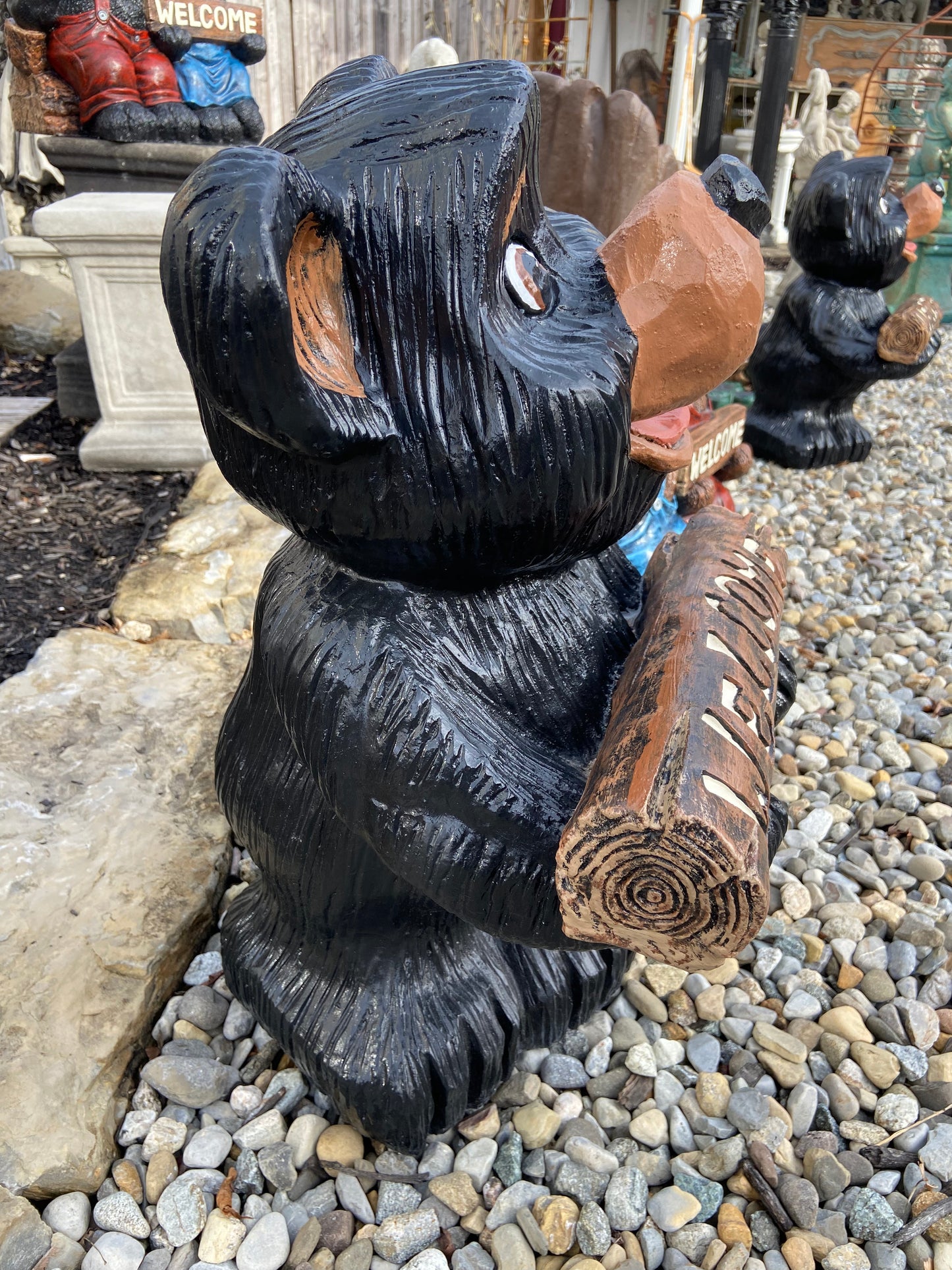 Wood Carved Bear