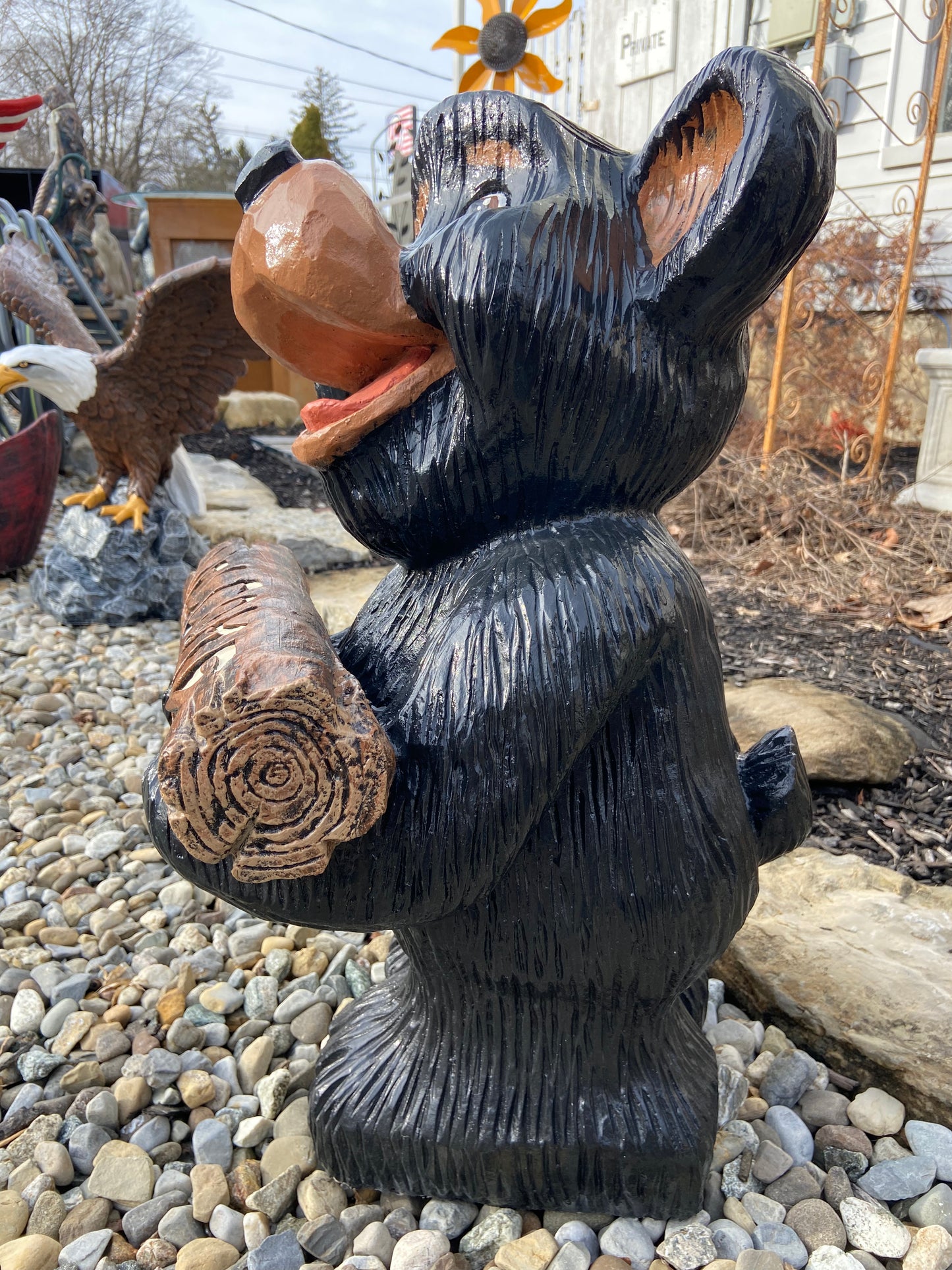 Wood Carved Bear